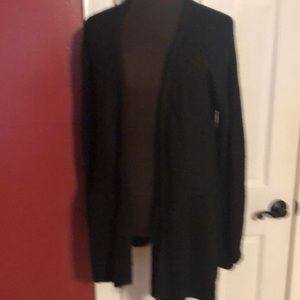 Black cardigan